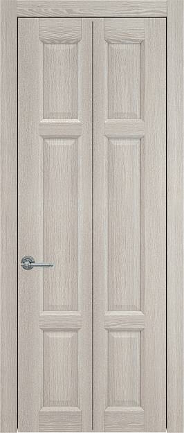 Межкомнатная дверь Porta Classic Siena Книжка, цвет - Серый дуб, Без стекла (ДГ)