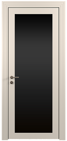 Дверь Tivoli З-1 Бежевая эмаль (RAL 9010) со стеклом