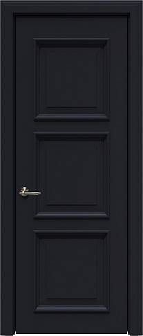 Дверь Milano Porta Classic LUX Черная эмаль (RAL 9004) без стекла