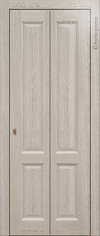 Дверь Dinastia Книжка Porta Classic Серый дуб без стекла