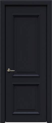 Дверь Dinastia Porta Classic LUX Черная эмаль (RAL 9004) без стекла