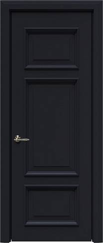 Дверь Siena Porta Classic LUX Черная эмаль (RAL 9004) без стекла