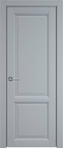 Дверь Dinastia Porta Classic Серебристо-серая эмаль (RAL 7045) без стекла
