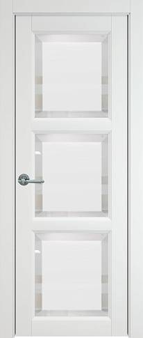 Дверь Milano Porta Classic Белая ST со стеклом