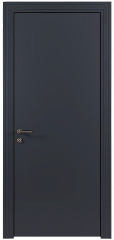 Дверь Tivoli А-4 Графитово-серая эмаль (RAL 7024) без стекла