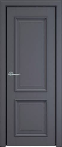 Дверь Dinastia Porta Classic LUX Графитово-серая эмаль (RAL 7024) без стекла