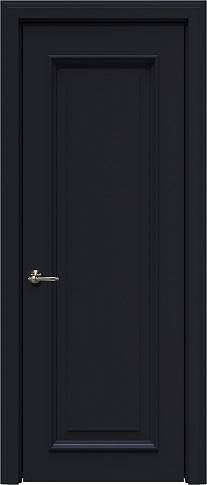 Дверь Domenica Porta Classic LUX Черная эмаль (RAL 9004) без стекла