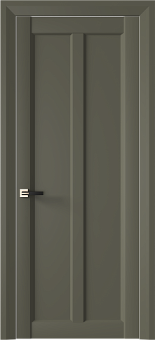 Дверь Prato Neo Classic Decoro Серый Мох эмаль (RAL 7003) без стекла