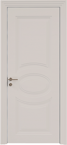 Дверь Florencia Neo Classic Scalino Белая эмаль по шпону (RAL 9003) без стекла