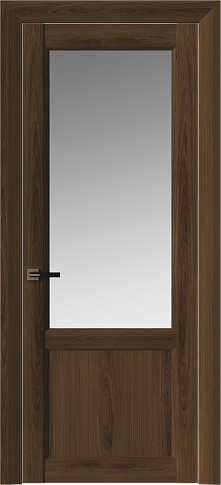 Дверь Dinastia Neo Classic Decoro Итальянский орех со стеклом