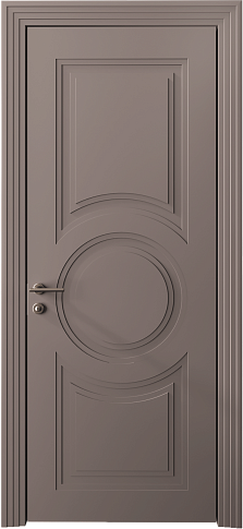 Дверь Ravenna Neo Classic Scalino Серая стяжка эмаль (RAL 060-60-05) без стекла