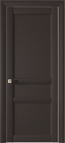 Дверь Imperia-R Neo Classic Decoro Чёрный Базальт эмаль (RAL 040-30-05) без стекла
