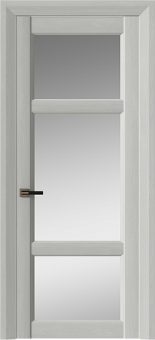 Дверь Siena Neo Classic Decoro Пепельный ST со стеклом