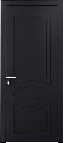 Дверь Florencia Neo Classic Черная эмаль (RAL 9004) без стекла