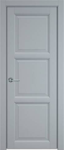 Дверь Milano Porta Classic Серебристо-серая эмаль (RAL 7045) без стекла
