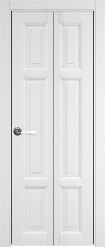 Дверь Siena Книжка Porta Classic Белая ST без стекла