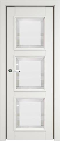 Дверь Milano Porta Classic LUX Белая эмаль (RAL 9003) со стеклом