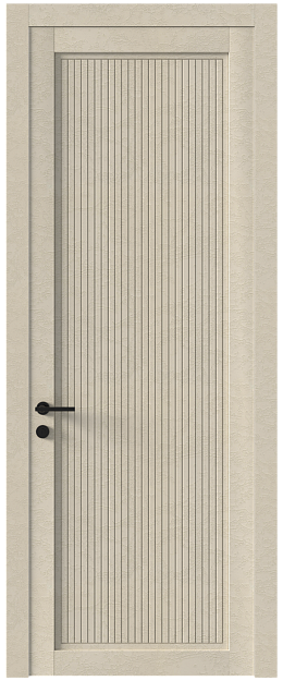 Межкомнатная дверь Tivoli З-2, Без стекла (ДГ), цвет - Версилк крем